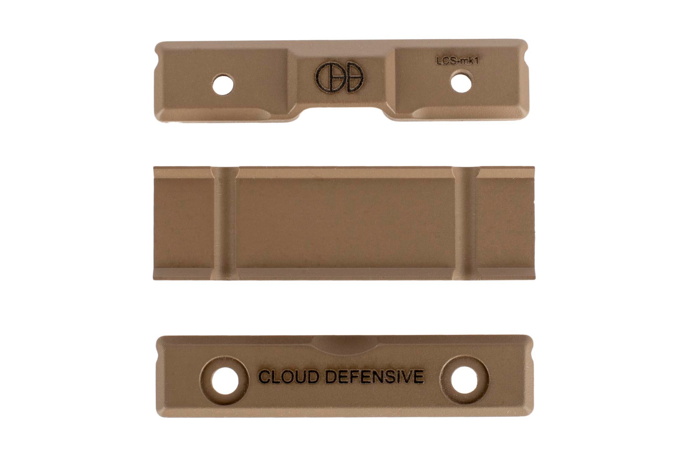 Cloud Defensive LCS Surefire ST07 Tape Switch Picatinny Mount FDE